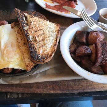 Farmer's Table - Corn beef skillet and the eggs over easy however they came out over done and no runny yolk... - New American Near Me - La Mesa, California Farmer's Table - Corn beef skillet and the eggs over easy however they came out over done and no runny yolk... - New American Near Me - La Mesa, California