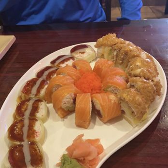 Samurai Sushi Bar Two - Cucumber Wrap Sushi Roll, rainbow no rice roll, Who Dat Roll - Sushi Bars Near Me - Broussard, Louisiana