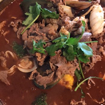 Basil Thai - Combo mala hot pot, $18, my friend ordered, very tasty. - Thai Near Me - Austin, Texas Basil Thai - Combo mala hot pot, $18, my friend ordered, very tasty. - Thai Near Me - Austin, Texas