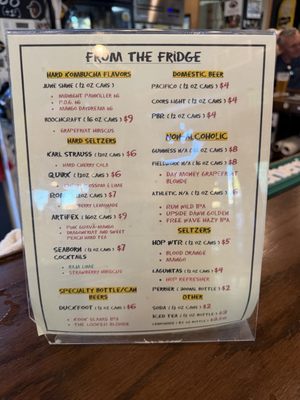 Menu photo 2 The Regal Seagull Encinitas, CA