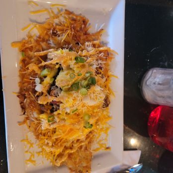 The Pan - Loaded hash browns - Pizza Near Me - Long Beach, California The Pan - Loaded hash browns - Pizza Near Me - Long Beach, California