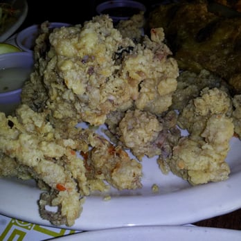 Toppings Tree Restaurant - Big Calamari!!! There were several like this on our serving! - Filipino Near Me - Santa Clara, California Toppings Tree Restaurant - Big Calamari!!! There were several like this on our serving! - Filipino Near Me - Santa Clara, California
