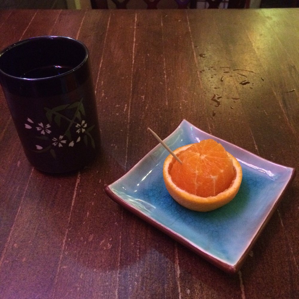 Fish N Gari - Complimentary orange dessert! - Sushi Bars Near Me - San Francisco, California