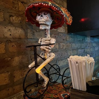 La Mejikana - a skeleton wearing a sombren - Mexican Near Me - Chicago, Illinois La Mejikana - a skeleton wearing a sombren - Mexican Near Me - Chicago, Illinois