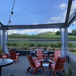 Branch Point Distillery - Field beyond the Tasting Room Patio
