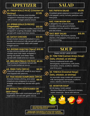 Menu photo 2 Thai Sticky Rice Morehead City, NC Menu photo 2 Thai Sticky Rice Morehead City, NC