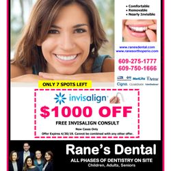 Rane's Exclusively Yours Dental - #Invisalign.....Smile with confidence, without interrupting your life!!  www.ranesdental.com