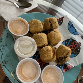 BB's Tex-Orleans - Boudin balls at Home via DorrDash - Seafood Near Me - Webster, Texas