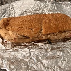 Giant Subs & Deli - Skinnier than an old school pb &j ! Wheres the meat ???? Giant -LESS sub