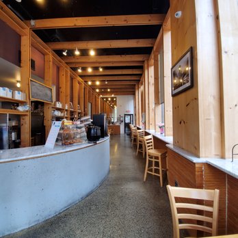 Brewshot - the inside of a coffee shop - Coffee & Tea Near Me - Jersey City, New Jersey