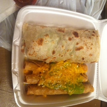 Tapatios Mexican Grill - Carne asada burrito and three rolled tacos. - Mexican Near Me - Alpine, California Tapatios Mexican Grill - Carne asada burrito and three rolled tacos. - Mexican Near Me - Alpine, California