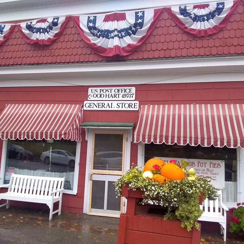 Good Hart General Store - It's October!!! So cute outside - Grocery Near Me - Good Hart, Michigan Good Hart General Store - It's October!!! So cute outside - Grocery Near Me - Good Hart, Michigan