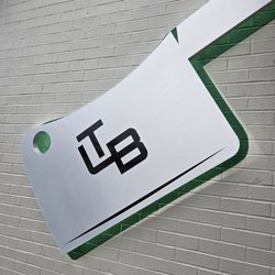 T L B logo