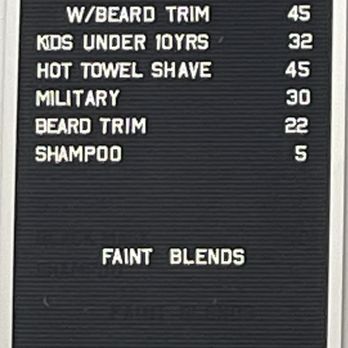 Faint Blends Barbershop - As of Today: - Barbers Near Me - Lake Forest, California Faint Blends Barbershop - As of Today: - Barbers Near Me - Lake Forest, California