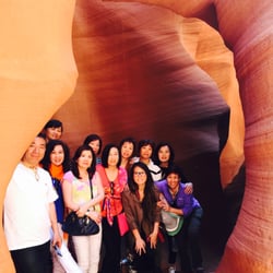 Protour and Travel Services - A tour group to Lower Antelope Canyon