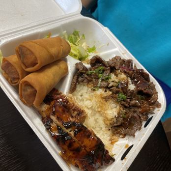 Corner Grill - Teriyaki Combo with - New American Near Me - Tujunga, California