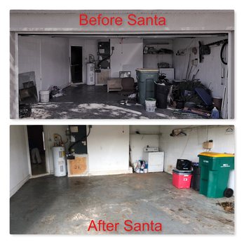 Santa Junk Removal - Garage Clean up - Junk Removal & Hauling Near Me - Orlando, Florida Santa Junk Removal - Garage Clean up - Junk Removal & Hauling Near Me - Orlando, Florida