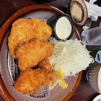 Koromo - Pork filet with fried oysters - Japanese Near Me - Aiea, Hawaii Koromo - Pork filet with fried oysters - Japanese Near Me - Aiea, Hawaii