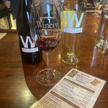 Winery Collective - Our first sampling - Wine Tasting Room Near Me - San Francisco, California