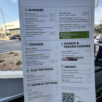 Shake Shack - Menu - Burgers Near Me - Oxnard, California Shake Shack - Menu - Burgers Near Me - Oxnard, California