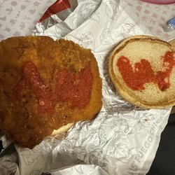 Wendy's - Order a Takis Fuego Chicken Sandwich and this is what I get.