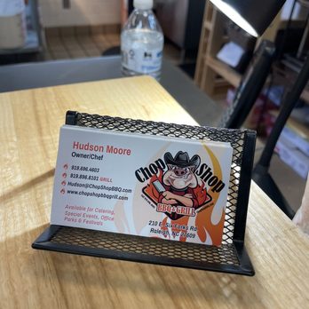 Chop Shop BBQ & Grill - Food Trucks Near Me - Raleigh, North Carolina