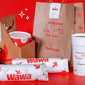 Wawa - a variety of paper cups and paper bags - Convenience Stores Near Me - Souderton, Pennsylvania Wawa - a variety of paper cups and paper bags - Convenience Stores Near Me - Souderton, Pennsylvania