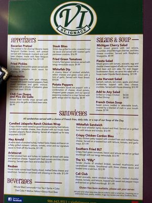 Menu photo 1 Village Inn Saint Ignace, MI Menu photo 1 Village Inn Saint Ignace, MI