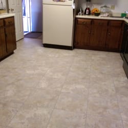 Brown’s Home Services - vinyl tile installation