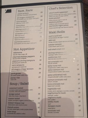 Menu photo 2 MM by Morimoto Montclair, NJ Menu photo 2 MM by Morimoto Montclair, NJ
