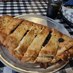 Pizza Port - All meat calzone