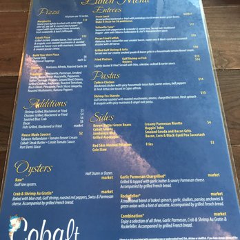 Cobalt - Seafood Near Me - Orange Beach, Alabama