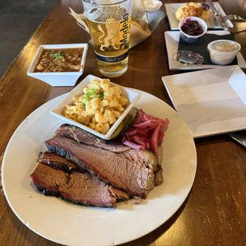 Biscuits and Bourbon - Brisket plate. - New American Near Me - Henderson, Nevada
