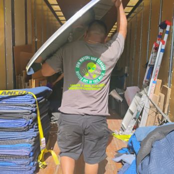 D&L Moving & Storage - William loading the truck - Movers Near Me - Sherman Oaks, California D&L Moving & Storage - William loading the truck - Movers Near Me - Sherman Oaks, California