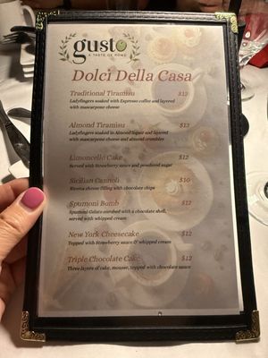 Menu photo 2 Gusto Jacksonville Beach, FL Menu photo 2 Gusto Jacksonville Beach, FL