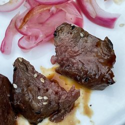 Glass Wine Bar Kitchen - Rare picanha