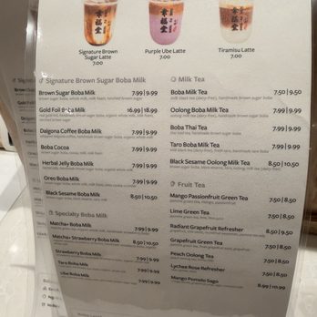 Xing Fu Tang - 5th Avenue - Menu - Bubble Tea Near Me - New York, New York Xing Fu Tang - 5th Avenue - Menu - Bubble Tea Near Me - New York, New York
