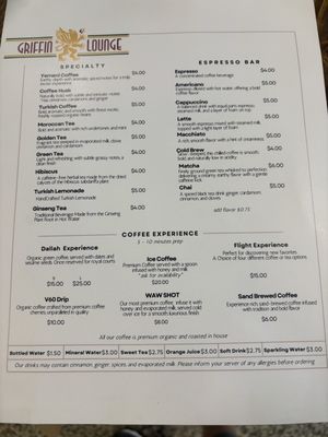 Menu photo 2 Griffin Lounge Petersburg, VA