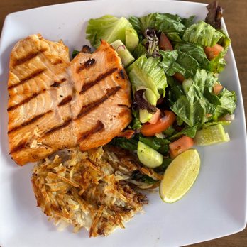 Soup N Burger - Grilled Salmon. - Soup Near Me - Brooklyn, New York Soup N Burger - Grilled Salmon. - Soup Near Me - Brooklyn, New York