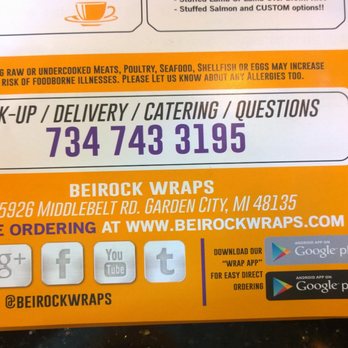 Beirock Wraps - Wraps Near Me - Garden City, Michigan Beirock Wraps - Wraps Near Me - Garden City, Michigan