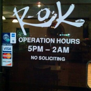 R.O.K. - Hours - Korean Near Me - Lauderhill, Florida R.O.K. - Hours - Korean Near Me - Lauderhill, Florida