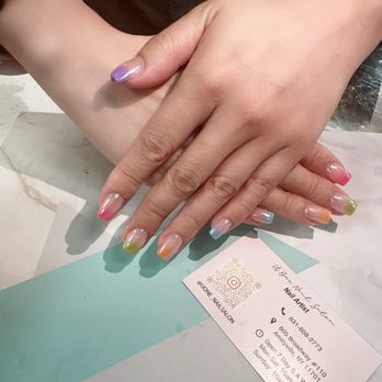 U One Nail Salon - *"I really love this manicure--it has such a summery vibe and instantly brightens my mood!  The service was so thoughtful too." - Nail Salons Near Me - Amityville, New York