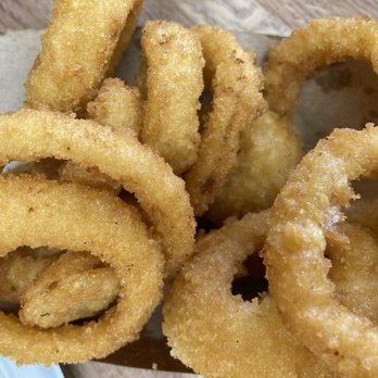 The Hat - More of the onion rings since I enjoyed them so much. - Sandwiches Near Me - Brea, California The Hat - More of the onion rings since I enjoyed them so much. - Sandwiches Near Me - Brea, California