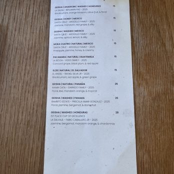 Proud Mary Coffee - Menu - Coffee & Tea Near Me - Portland, Oregon