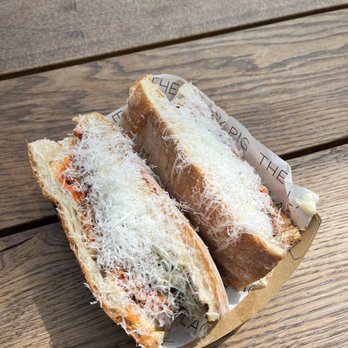 The Black Pig - honey truffle parmesan pork sandwich - Delicatessen Near Me - London, XGL