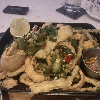 Daily Gather - Calamari Fritto Misto - Breakfast & Brunch Near Me - Houston, Texas Daily Gather - Calamari Fritto Misto - Breakfast & Brunch Near Me - Houston, Texas
