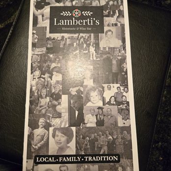Lambertis Ristorante & Wine Bar - Menu - Wine Bars Near Me - Irving, Texas