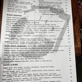 High Hand Cafe - Food menu - New American Near Me - Loomis, California