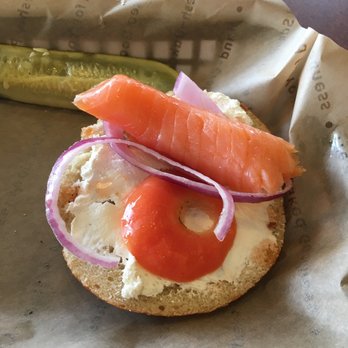Einstein Bros. Bagels - Poorly made Nova Lox & Bagel - Bagels Near Me - Salt Lake City, Utah Einstein Bros. Bagels - Poorly made Nova Lox & Bagel - Bagels Near Me - Salt Lake City, Utah