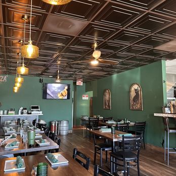 Black Cat Pizza - Inside seating area - Pizza Near Me - Palm Desert, California Black Cat Pizza - Inside seating area - Pizza Near Me - Palm Desert, California